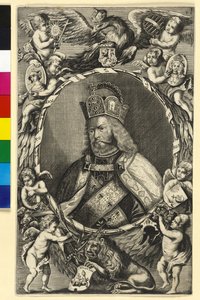 Kong Rudolf I av Habsburg av Artist Unknown