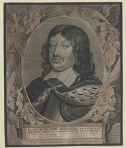 Frankrikes konge Ludvig XIV av Artist Unknown
