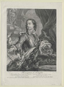 Frankrikes konge Ludvig XV av Artist Unknown
