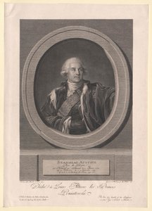 Kong Stanislaus II av Polen, august av Artist Unknown