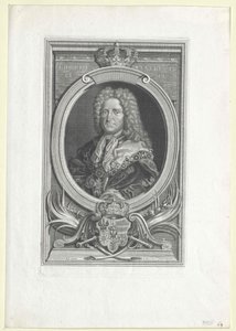 Kong Fredrik I av Preussen av Artist Unknown