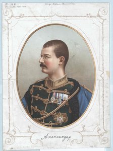 Kong Aleksander I av Serbia av Artist Unknown