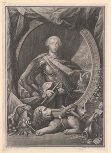 Spanias konge Karl III av Artist Unknown