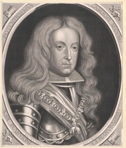 Spanias konge Karl II av Artist Unknown