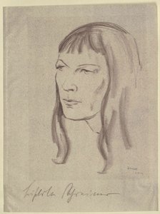 Liselotte Schreiner av Artist Unknown