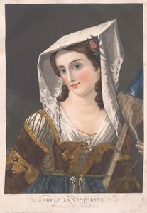 Levde på 1500-tallet Adele La Venitienne av Artist Unknown