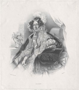 Maria Rosa grevinne Kinsky av Wchinitz og Tettau av Artist Unknown