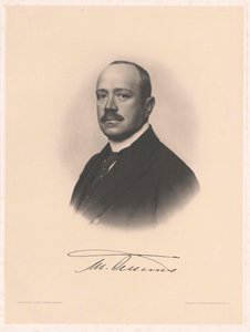 Marius grev baron av Heiligenkreuz Attems av Artist Unknown