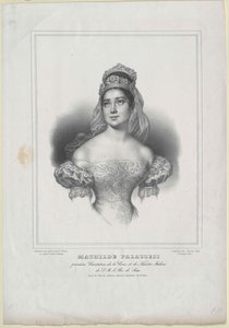 Matilda Palazzesi av Artist Unknown