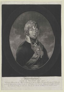 Mikhail Andreyevich grev Miloradovich av Artist Unknown
