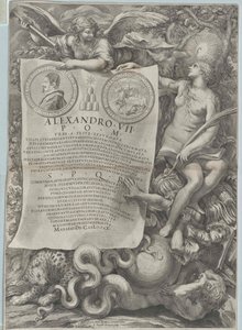 Pave Aleksander VII av Artist Unknown