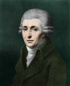 Portrett av Franz Joseph Haydn (1732–1809). av Artist Unknown