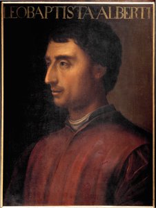 Portrett av Leon Battista Alberti (maleri) av Artist Unknown