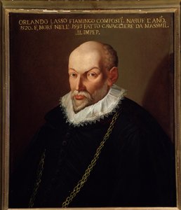 Portrett av Orlando di Lasso (maleri) av Artist Unknown