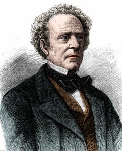 Portrett av Prosper Duvergier de Hauranne, fransk politiker (1798 - 1881). av Artist Unknown