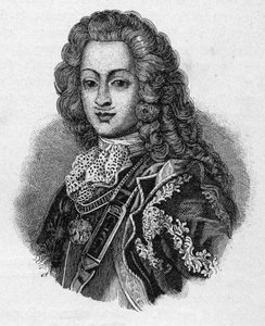 Portrett av Vittorio Amedeo II, hertug av Savoy, konge av Sicilia, den gang konge av Sardinia av Artist Unknown