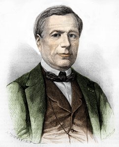 Portrett av Xavier MARMIER Forfatter, poet, reisende, oversetter av nordisk litteratur. av Artist Unknown