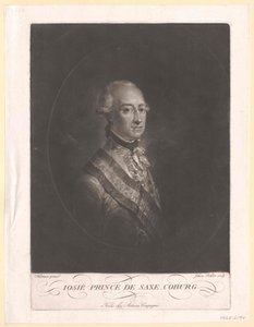 Prins Fredrik Josiah av Sachsen-Coburg-Saalfeld av Artist Unknown