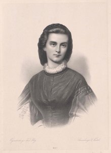 Prinsesse i Bayern-Gelnhausen Marie (trykk) av Artist Unknown