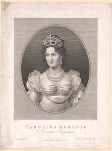 Prinsesse Caroline av Bayern (1792–1873) av Artist Unknown