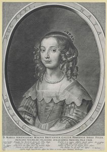 Prinsesse av England Mary (trykk) av Artist Unknown