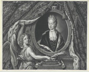 Prinsesse Magdalene Sibyl av Hessen-Darmstadt av Artist Unknown