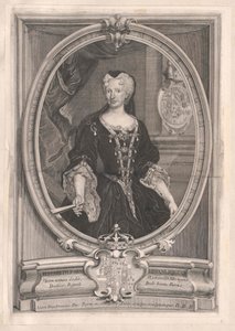 Prinsesse Elisabeth av Parma-Farnese av Artist Unknown