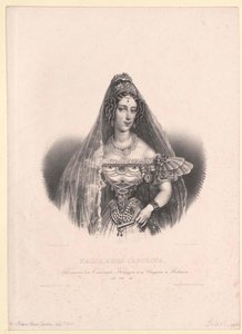 Prinsesse av Savoy-Sardinia Maria Anna av Artist Unknown