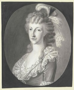 Prinsesse av begge Sicilia Maria Theresa (trykk) av Artist Unknown
