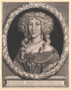 Prinsesse av slottet Eleonora Magdalena Theresia av Artist Unknown