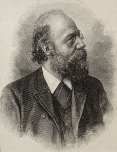 RICKERT, Heinrich (1863–1936). Tysk filosof, en av de ledende neokantianerne. Gravering. av Artist Unknown