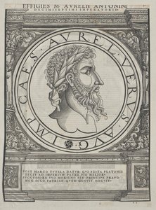 Romersk keiser Markus Aurelius av Artist Unknown