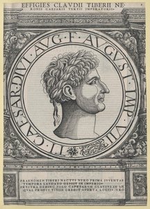 Romersk keiser Tiberius av Artist Unknown