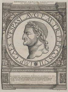 Romersk keiser Vespasian av Artist Unknown