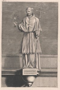 Sankt Norbert av Xanten av Artist Unknown