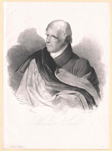 Sir Walter Scott av Artist Unknown