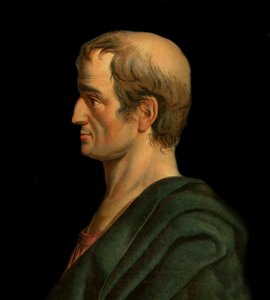 Solon, gresk advokat, poet og kjøpmann - Portrett av Solon, lovgiver og poet av Athenes av Artist Unknown