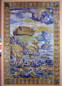 Noahs ark etter syndfloden (keramikk)
