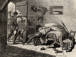 Condorcets død i fengselet 28. mars