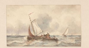 Skip til sjøs av Ary Pleijsier (signed by artist)