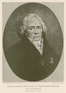 Charles Maurice de Talleyrand-Perigord av Ary Scheffer