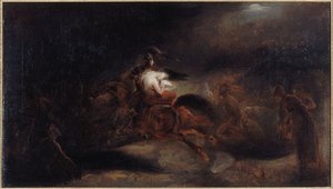 Lénore, de døde rir fort av Ary Scheffer