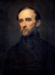 Portrett av Eugene Cavaignac (1802-1857) Generalguvernør i Algerie Maleri av Ary Scheffer (1795-1858) 1800-tallet. Dim. 0,76x0,56 m. av Ary Scheffer