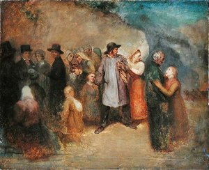 Scene of an Exodus, ca. 1858 av Ary Scheffer