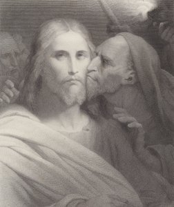 Kysset til Judas av Ary Scheffer
