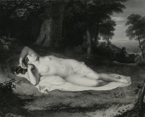 Ariadne av Asher Brown Durand