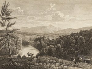 Catskill-fjellene av Asher Brown Durand