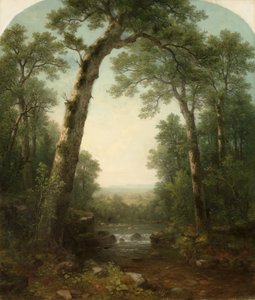 Skogbekk med Vista av Asher Brown Durand