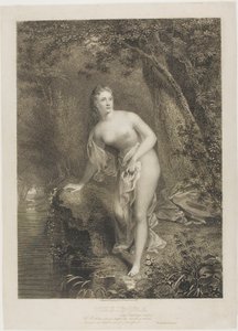 Musidora av Asher Brown Durand