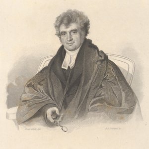 Pastor William Jay, 1823. av Asher Brown Durand